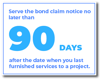 When is the deadline for making a payment bond claim in Georgia